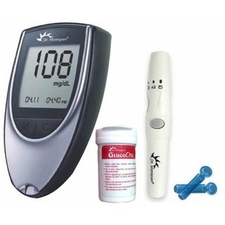 Dr Morepen Blood Glucose Monitor BG 03 with 50 Test Strips