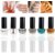 Fauve Sensual Beauty Shinning Effect Nail Paints ( Pack of 6) multi