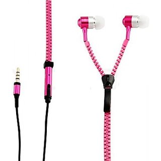 Zipper Earphone Comes with  Simple and Sorted Design  Single Navigation Button  Simple Plug and Play