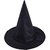 Kaku Fancy Dresses Black Witch Hat For Girls  Black Witch Hat for Halloween Party Prop - Pack of 1