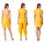Romaisa Women's Satin Nightwear Set of 6 Pieces (Babydoll, Short Wrap Gown, Patiyala Nightsuit with Bra & Thong)