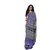 KVR Handicrafts Women's Plain Weave Cotton Saree With Blouse Piece