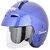 WR-ENDEAVOR AERO.V-BLUE 580MM-LOpen Face Helmet with Aerodynamic Cap and Visor Blue, L