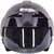 WR-ENDEAVOR AERO. BLACK Endeavor Modified with Aerodynamic Cap and Visor Open Face Helmet (Black, L