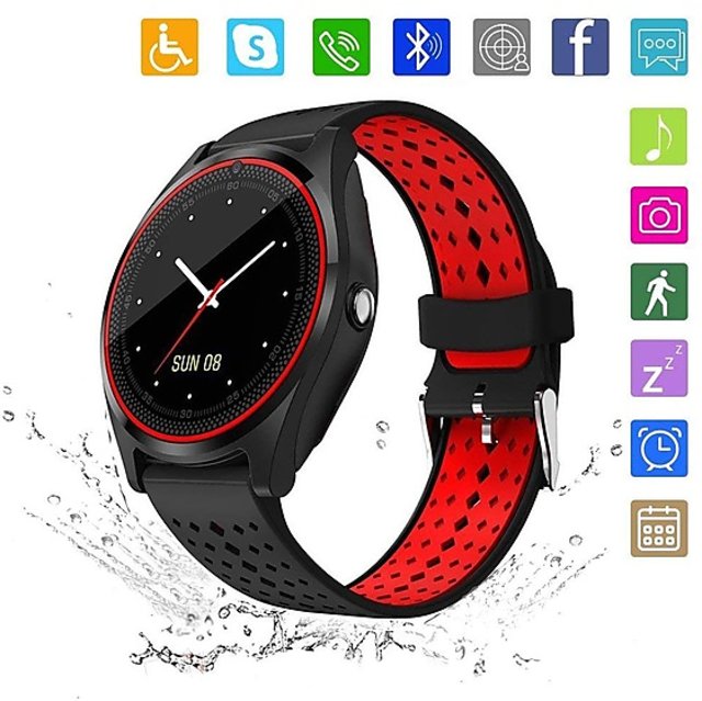 DOLI Smart Watch with SIM Card Support Compatible with All Mobile Phones  for Boys and Girls-Red : Amazon.in: Electronics