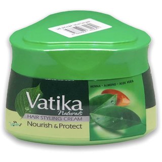                       Dabur Vatika Naturals Nourish and Protect Styling Hair 140ml                                              