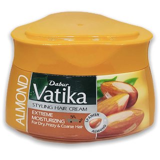                       Dabur Vatika Extreme Moisturizing Styling Hair Cream Hair Cream 140ml                                              
