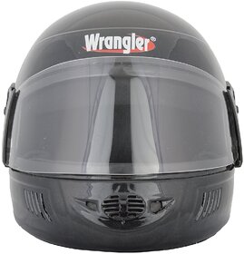 WR-WH-CBK CONCEPT BLACK 570MM Concept Full Face Helmet (Black, M)