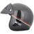 WR-SECURE HELMET BLACK 580MM-L Without visor cap type Secure Half Face Helmet (Black, L)