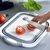 3 in 1 Multifunctional Kitchen Foldable Cutting, Chopping Board with Plug (Multicolour)