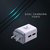 IAIR Compact Fast Charging 24A Wall Charger Adapter with Dual USB Ports C3White