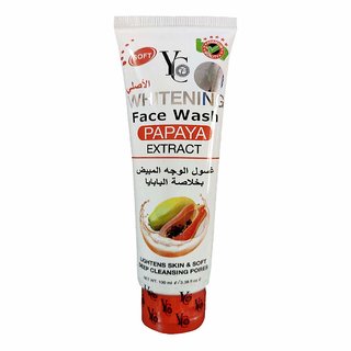                       Yc Whitening Papaya Extract Face wash 100ml                                              
