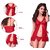 Sexy and Hot Red Exotic Naughty Nightwear for Girlfriend (Be Naughty in your Bed)