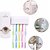 SELL MART Plastic Toothbrush Holder (White, Wall Mount)