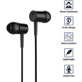 Buy S4 VIP In the Ear Wired Earphones With Mic 3.5mm Jack Compatible With All Smartphone Assorted Color Box Packing Online 169 from ShopClues