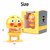 Lazywindow Smiley Spring Doll, Cute Emoji Bobble Head Funny Car Dashboard Toys (Set of 2)