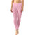 Jakqo Women's Cotton Plain Ankle Length Legging (Medium, Baby Pink)