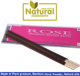 YRF Regal Premium Incense Sticks - Pack of 2 Natural Rose Fragrances (ROSE)