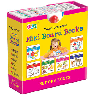 Mini Board Books (Set of 6 Books)