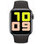 HBNS T500 Smart Watch 44mm Black Aluminium Black Sport Band (Free Size)