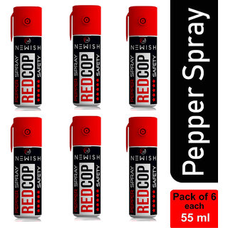 Newish Red Cop Powerful Pepper Spray Self Defence For Women Each 35 Ml55 G