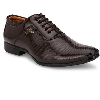 Brown shoes party wear clearance