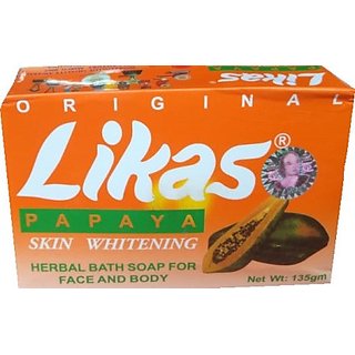                       LIKAS Papaya Herbal Bath Soap  (2 x 67.5 g)                                              