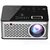 Mini Portable Projector up to 60 Inches Screen, Support AV/HDMI/USB/SD/19201080 pixel 60 Lumens - ( black)
