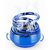 Spidy Moto Solar Power Rotating Car Air Freshener Perfume Blue