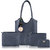 Threadstone Women's Latest PU Leather Handbag Combo Blue- 4