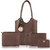 Threadstone Women's Latest PU Leather Handbag Combo Brown -4