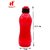 Harshpet 1000ml Crown Fliptop Cap Water Bottles Set of 6 Pcs (Multicolor)