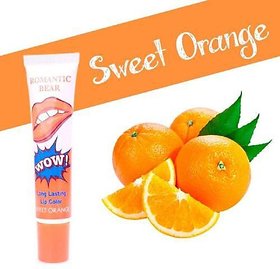Romantic Bear Wow Peel Off Long Lasting Lip Gloss Sweet Orange