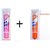 Digital Shoppy ROMANTIC BEAR 2PCS Waterproof Lipstick (Lovely Peach  Sweet Orange )