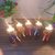 AVN Elite Elephant T Lights Holder Candle Stand for Home Decor/Diwali Set of 6
