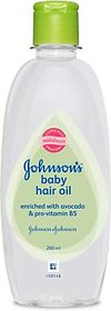 Johnsons Baby Hair Oil Enriched With Avocado 200ml