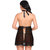 Sexy Exotic Naughty Night Dress for Ladies Black Color FREE SIZE (See Through Dress)