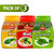 MSG Pickle Combo  (Green Chilli Pickle 1kg, Mixed Pickle 1kg, Mango Pickle 1kg)