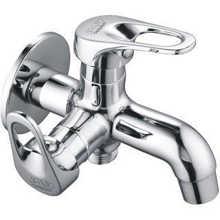 Buy Brass Two Way Angle Valve Bathroom Faucets Taps and Faucet Angular Stop  Cock Wash Basin for Geyser Tap, Chrome (Hexa) Online @ ₹710 from ShopClues
