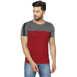 Odoky Multi Color Cotton Half Sleeve T-Shirt