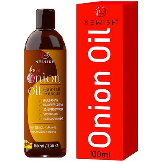 Newish Onion hair oil for Hair Growth Hair fall Control (100ml) Newish Onion hair oil for Hair Growth Hair fall Control (100ml)