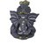 Kartik God Ganesha Car Dashboard Idol/Showpiece (Small,Grey)