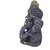 Kartik God Ganesha Car Dashboard Idol/Showpiece (Small,Grey)