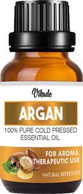 100 Pure  Natural Argan Oil for Dry and Coarse Hair  Skin care (10 ml) (Pack of 1)
