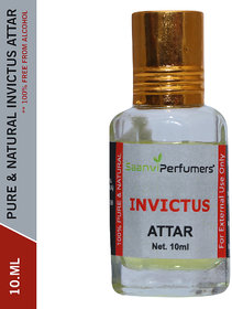Saanvi Perfumers Invictus Attar For Men and Women Pure  Natural Modern Attar (10ML)