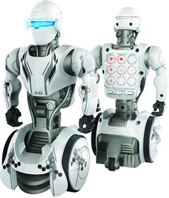 Junior 1.0 Robot with Innovative 9 Point Touch Panel, Cool LED Eyes