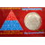 Shri Panchmukhi Hanuman Yantra With Gold Plated Coin In Card Keep In Purse Wallet Diwali Gift