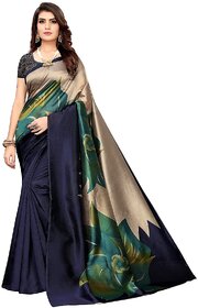 SVB Saree Blue Art Silk Mysore Silk Saree