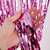 Hippity Hop Pink Shiney Foil Curtain for Girls Birthday Decoration Parties Backdrop - 3ft by 6ft (Pack of 1)