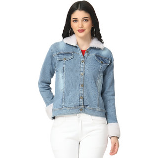 Shopclues denim jacket clearance